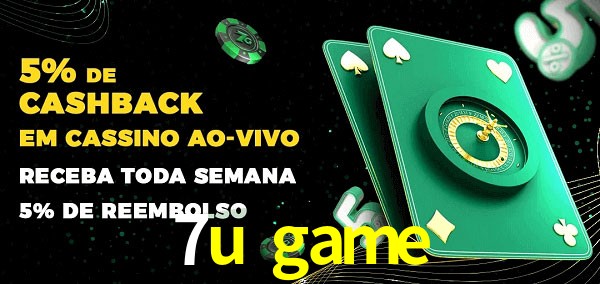 Promoções do cassino ao Vivo 7u game
